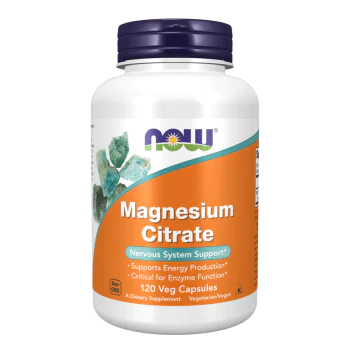 NOW Magnesium Citrate 120 капсули
