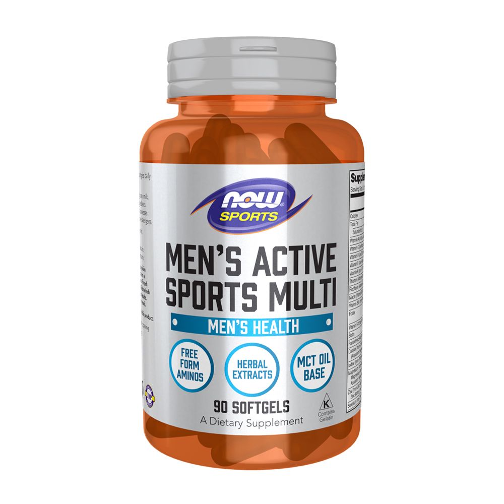 NOW Men's Active Sports Multi 90 меки капсули