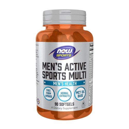 NOW Men's Active Sports Multi 90 меки капсули