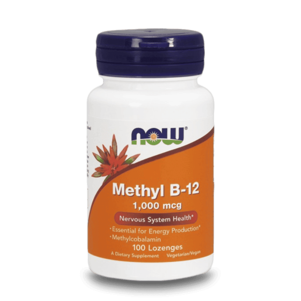NOW Methyl B-12 1000 мкг 100 таблетки за смучене
