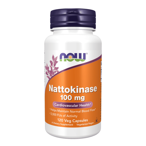 NOW Nattokinase 120 растителни капсули