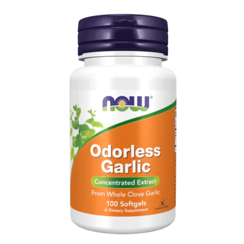 NOW Odorless Garlic 100 меки капсули