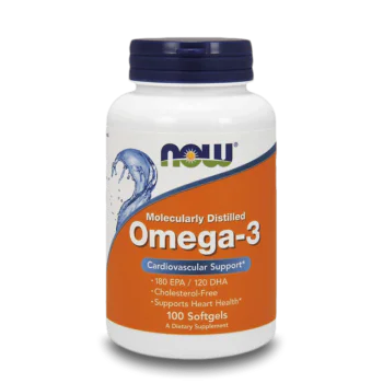 NOW Omega-3 1000 мг 100 дражета