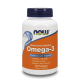 NOW Omega-3 1000 мг 100 дражета
