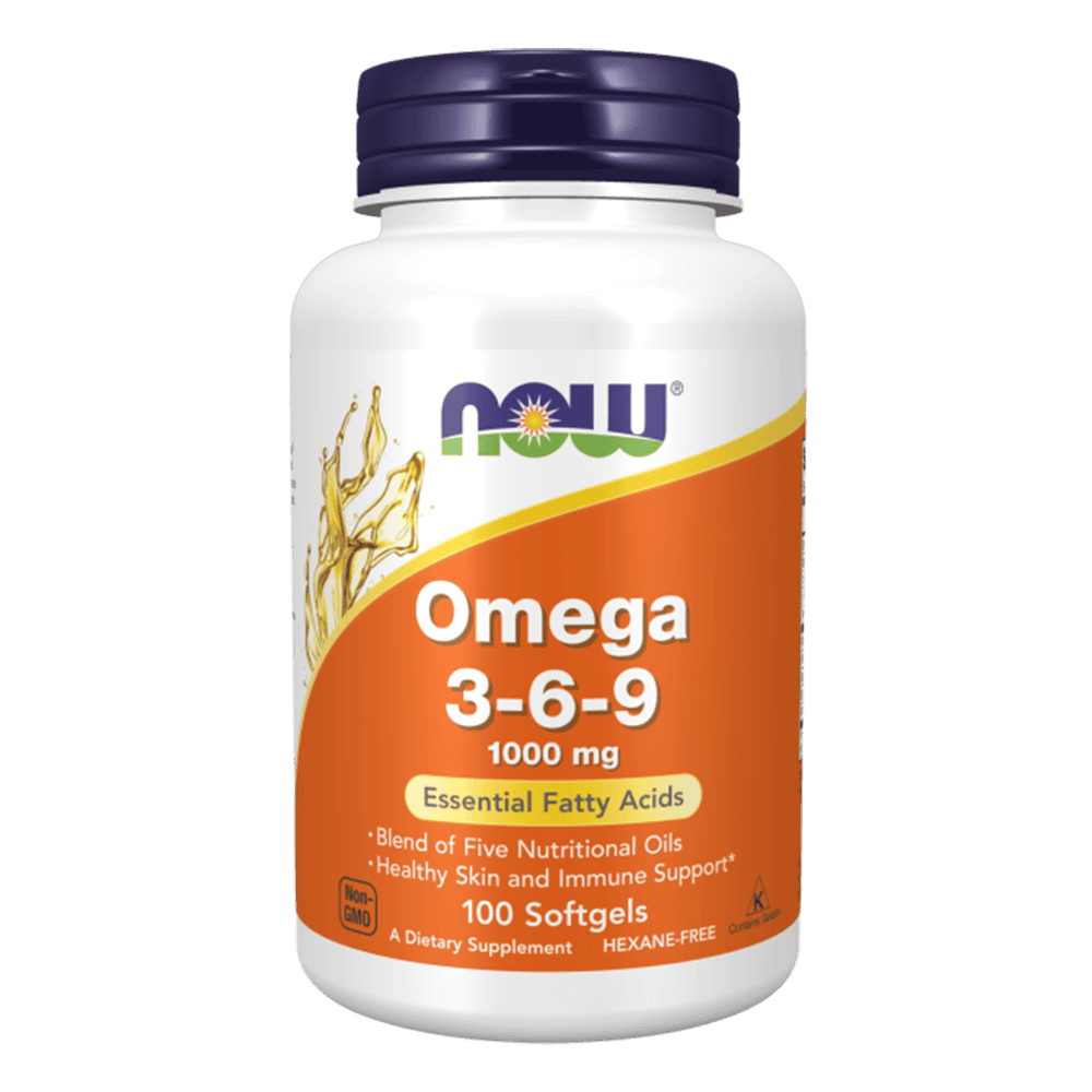 NOW Omega 3-6-9 1000 мг 100 дражета
