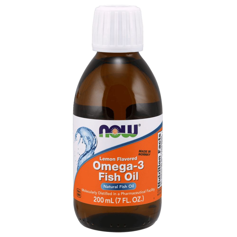 NOW Omega 3 Fish Oil Liquid 200 мл