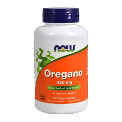 NOW Oregano 450 мг 100 растителни капсули