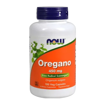 NOW Oregano 450 мг 100 растителни капсули