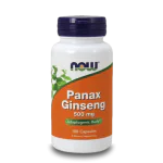 NOW Panax Ginseng 500 мг 100 капсули
