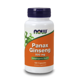 NOW Panax Ginseng 500 мг 100 капсули