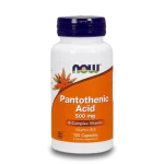 NOW Pantothenic Acid 500 мг 100 капсули