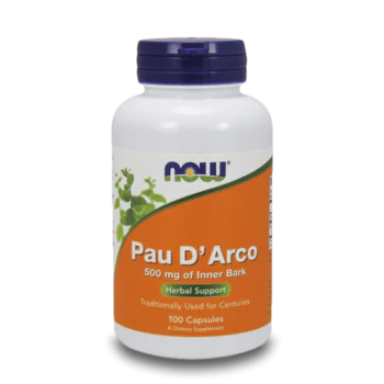 NOW Pau D Arco 500 мг 100 капсули