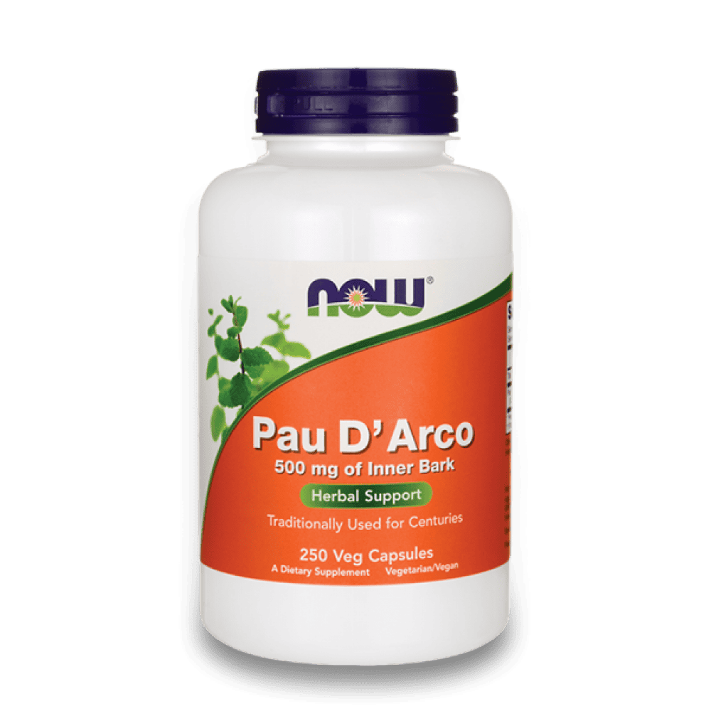 NOW Pau D Arco (500мг) 250 растителни капсули