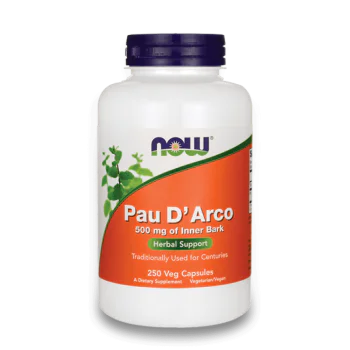 NOW Pau D Arco (500мг) 250 растителни капсули