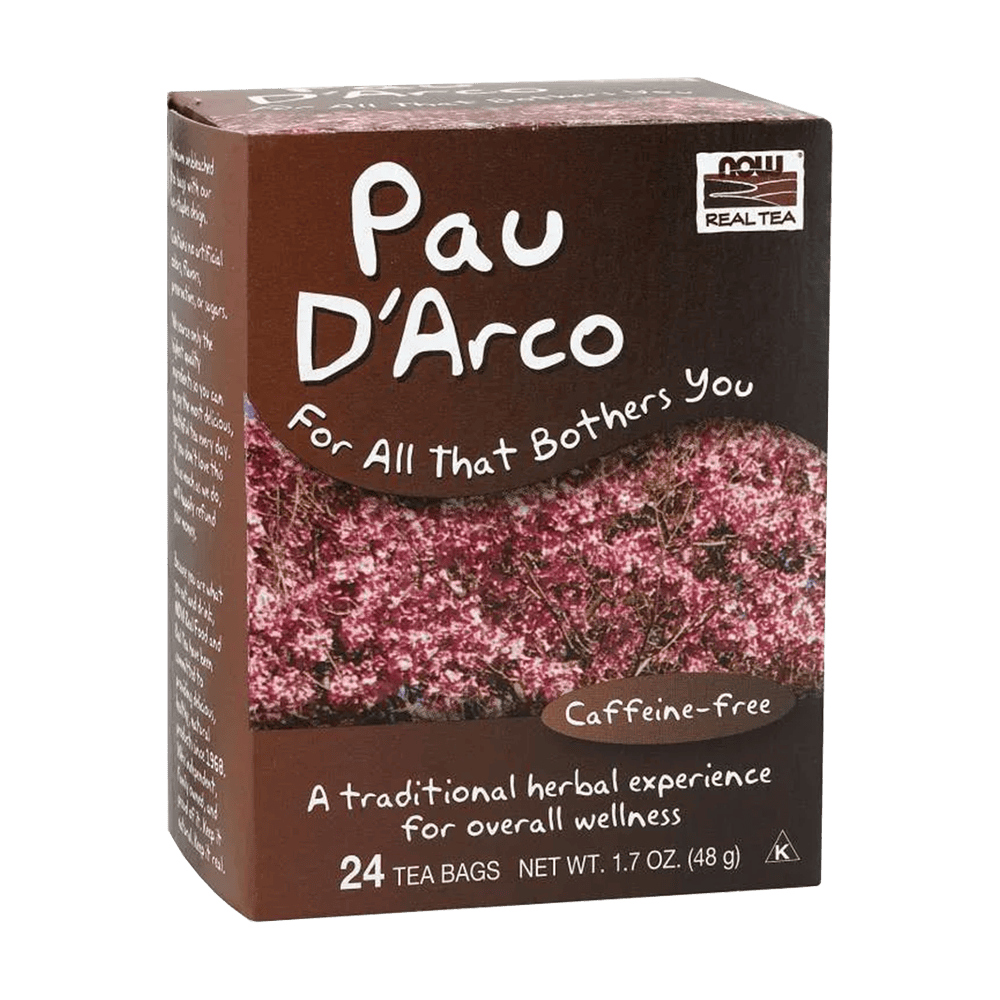 NOW Pau D' Arco Tea Bags 24 пакетчета