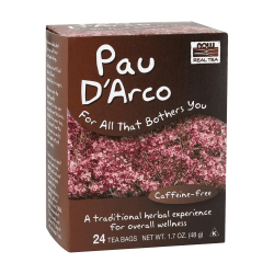 NOW Pau D' Arco Tea Bags 24 пакетчета