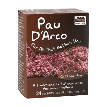 NOW Pau D' Arco Tea Bags 24 пакетчета