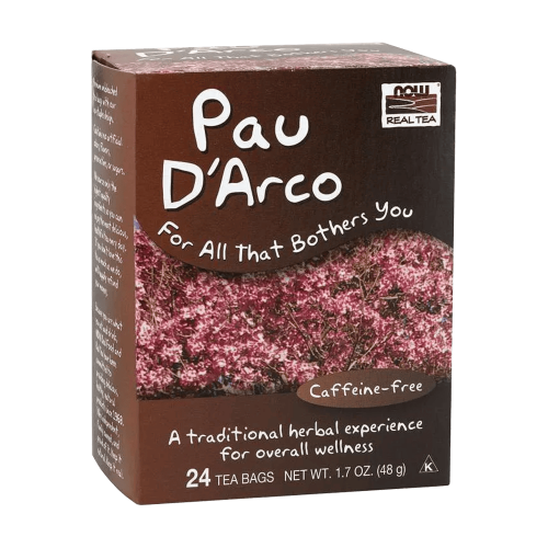 NOW Pau D' Arco Tea Bags 24 пакетчета
