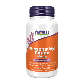 NOW Phosphatidyl Serine 100 мг 60 растителни капсули
