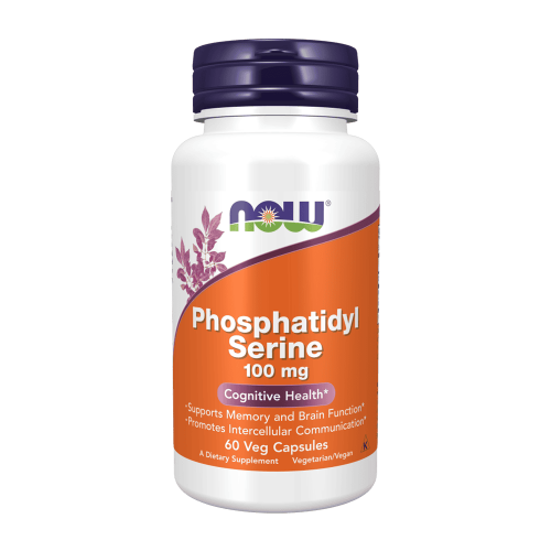 NOW Phosphatidyl Serine 100 мг 60 растителни капсули
