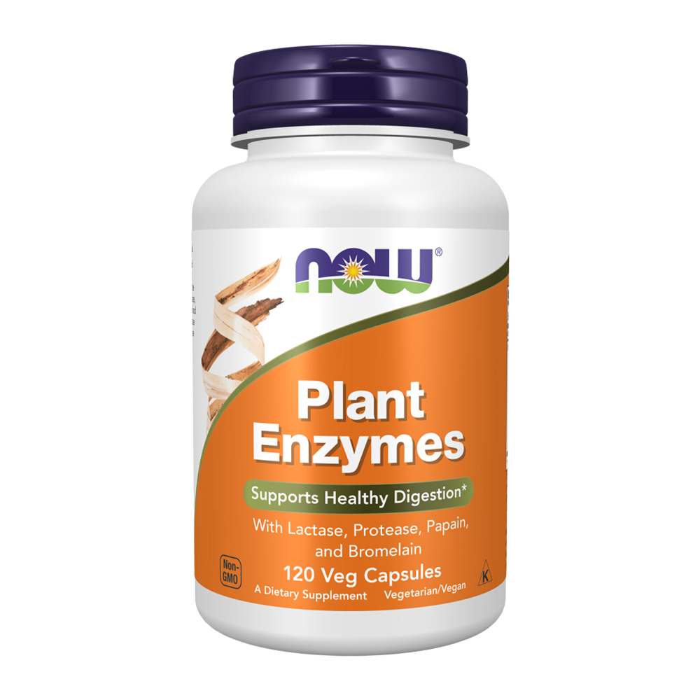 NOW Plant Enzymes 120 растителни капсули