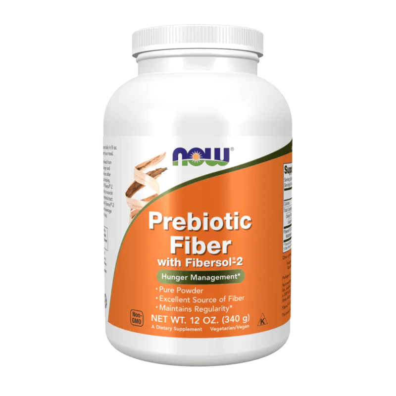 NOW Prebiotic Fiber with Fibersol-2 340 г