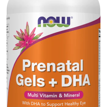 NOW Prenatal Gels + DHA 180 меки капсули