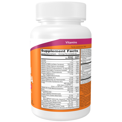 NOW Prenatal Gels + DHA 90 меки капсули