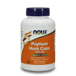 NOW Psyllium Husk 500 мг 200 капсули