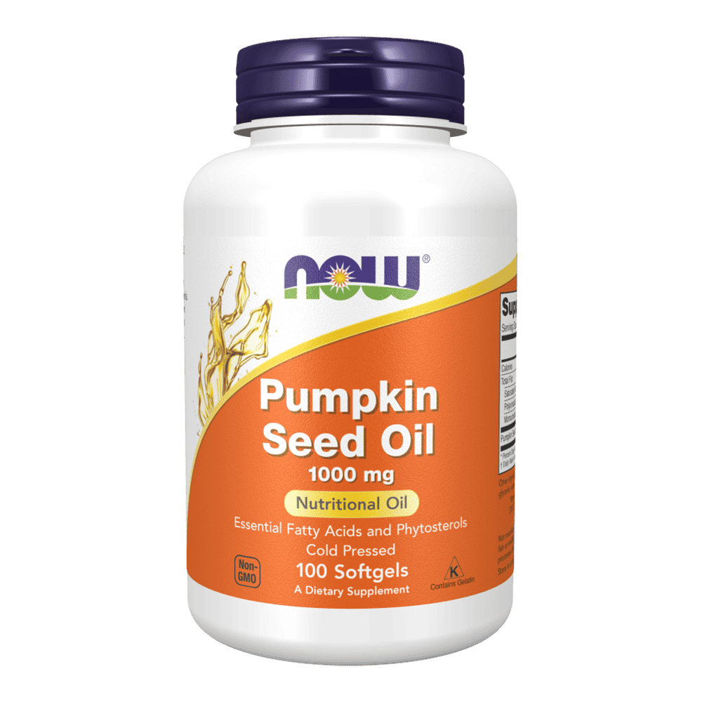 NOW Pumpkin Seed Oil 1000 мг 100 меки капсули