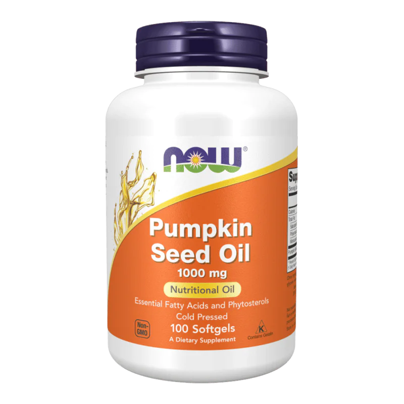 NOW Pumpkin Seed Oil 1000 мг 100 меки капсули