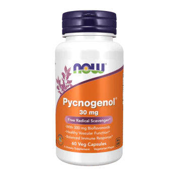 NOW Pycnogenol 30 мг 60 растителни капсули