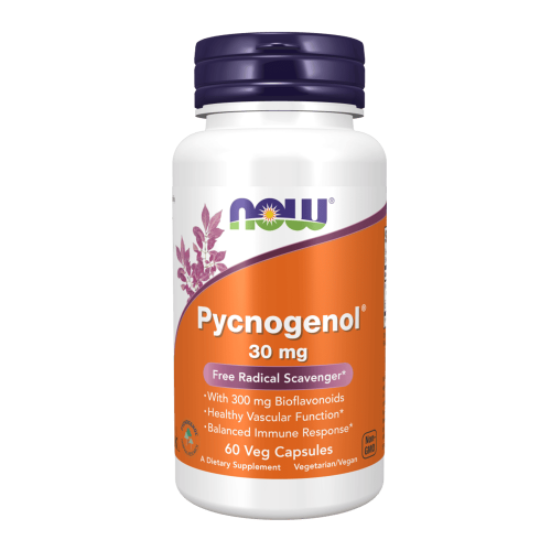 NOW Pycnogenol 30 мг 60 растителни капсули