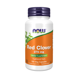 NOW Red Clover 375 мг 100 растителни капсули