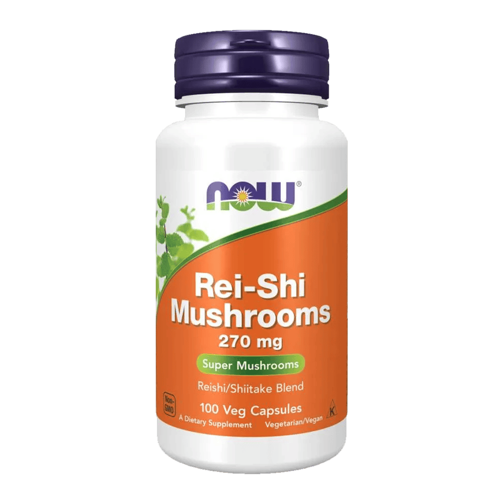 NOW Rei-Shi Mushroom 270 мг 100 растителни капсули