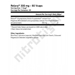 NOW Relora 300 мг 60 капсули