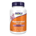 NOW Natural Resveratrol - Mega Potency 120 растителни капсули