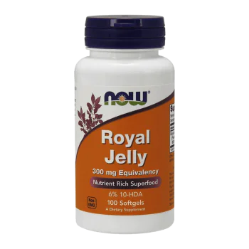 NOW Royal Jelly 300 мг 100 софтгел капсули