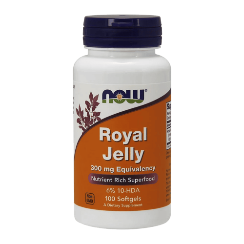 NOW Royal Jelly 300 мг 100 софтгел капсули