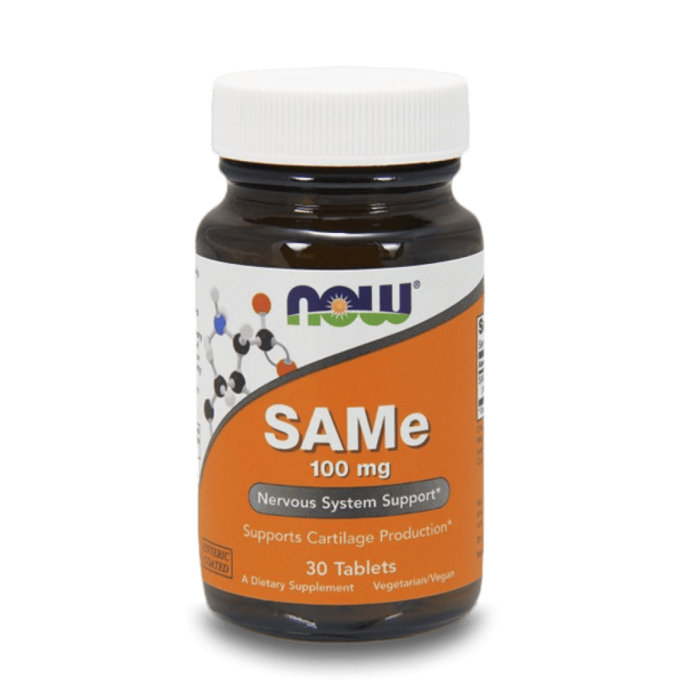 NOW SAM-E 100 мг 30 таблетки