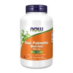 NOW Saw Palmetto Berries 550 мг 250 растителни капсули