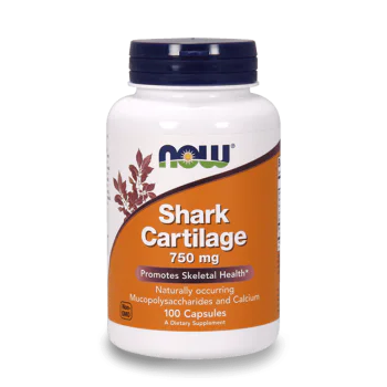 NOW Shark Cartilage 750 мг 100 капсули