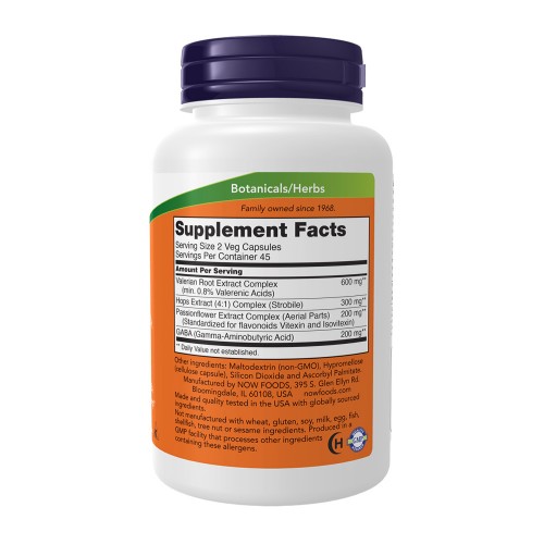 NOW Sleep 90 растителни капсули