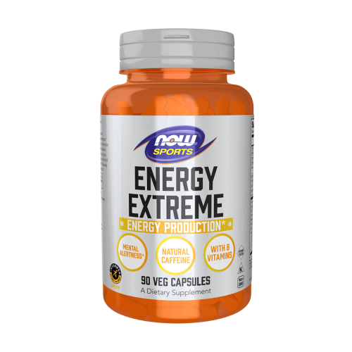 NOW Sports Energy Extreme 90 растителни капсули