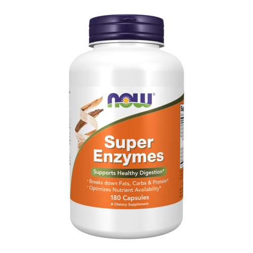 NOW Super Enzymes 180 капсули