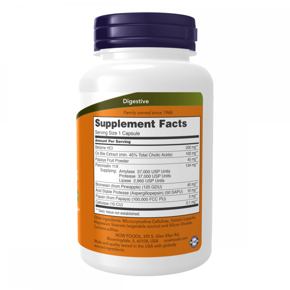 NOW Super Enzymes 180 капсули