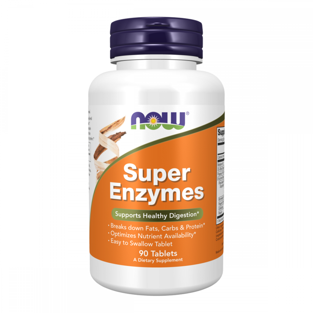 NOW Super Enzymes 90 таблетки