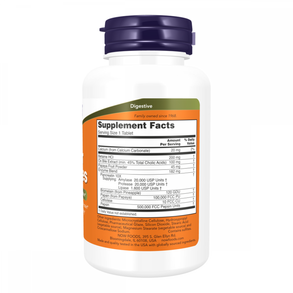 NOW Super Enzymes 90 таблетки