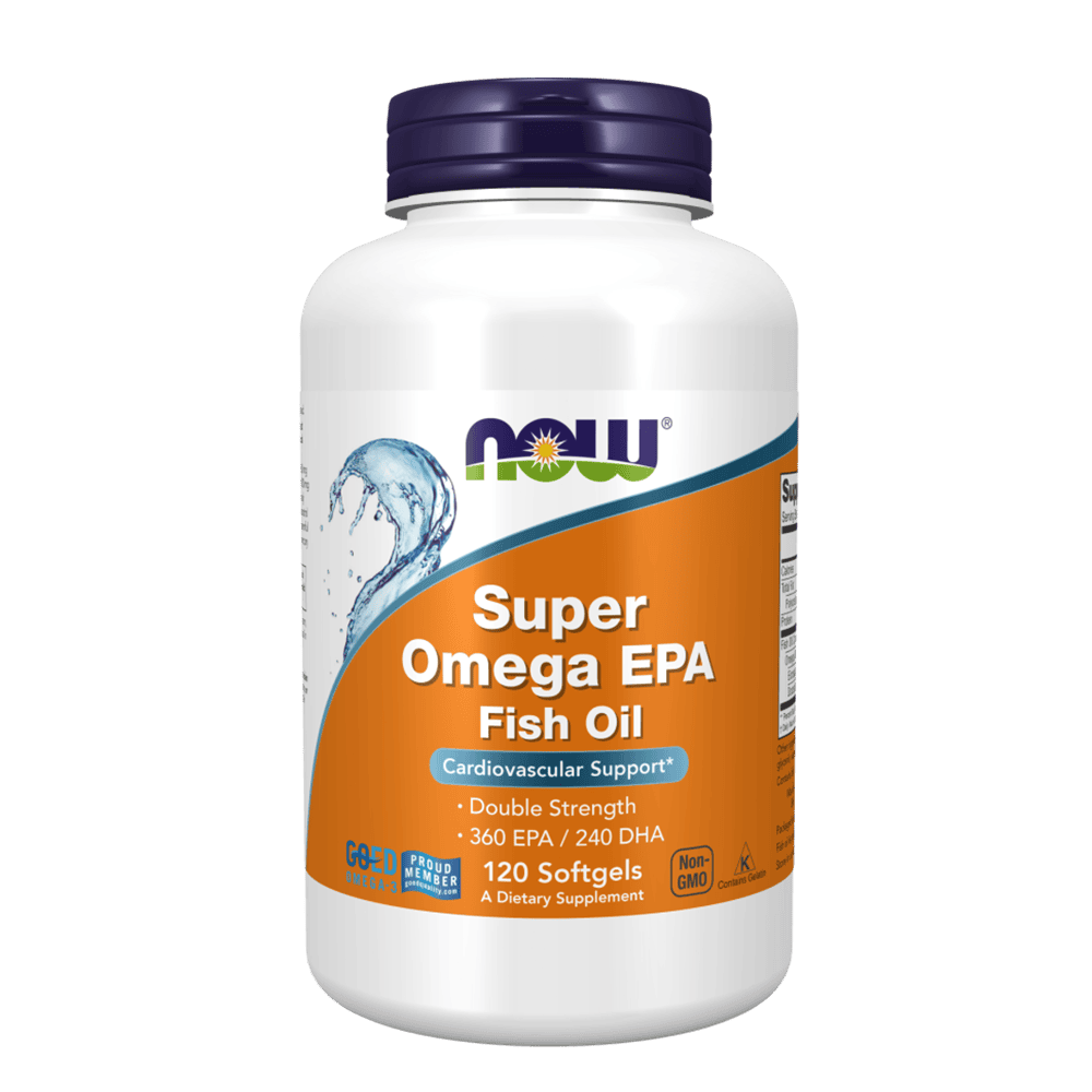 NOW Super Omega EPA 120 дражета