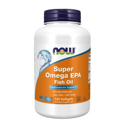 NOW Super Omega EPA 120 дражета